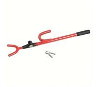 Car Anti-Theft Device Heavy-Duty Security Car Lock Anti-Theft Car Device Telescopic Steering Wheel Lock U-Shaped Adjustable Retractable