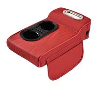 Car Arm Gauge Cushion - Armrest Box Raising Pad, Centre Console Boxes Pads, Multifunctional Car Comfort Console Support Men Women, Fabric Holder Pockets Design with Ergonomic Driving Frame