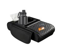 Car Arm Rest Cover Pad,Protective Center Console Height Storage with Pocket | Car Center Console Cover - for Interior Vehicle Truck Seat Chair Office Women Men