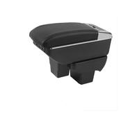 Car Arm Rest For VW For Polo 2019 2020 2021 2022 2023 2024 Car Armrest Storage Box Retrofit Parts Car Accessories(A red line NO USB1)