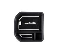 Car Arm Rest For VW For T-Roc Troc 2017 2018 2019 2020 2021 2022 2023 Car Armrest Storage Box Tray Console Organizer Case Container Accessories(White mat)