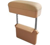 Car armrest box Car Armrest Box Universal Elbow Support Adjustable for seat Gap Organizer Rest(Beige)