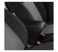 Car Armrest Box Center Console For Berlingo Car Armrest Storage Box Internal Modification With USB Charging(A1 No Usb,Black red)