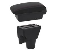 Car Armrest Box Center Console For KIA For Picanto Armrest Box Central Store Content Box With USB Products Interior Car Styling Accessory Auto(Red Line,C2)