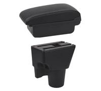 Car Armrest Box Center Console For KIA For Picanto Armrest Box Central Store Content Box With USB Products Interior Car Styling Accessory Auto(White Line,C1)