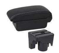 Car Armrest Box Center Storage Box Interior Accessories For VW For Golf 6 5 Mk6 MK5 For Jetta 5 For Sagitar WEFOLCC(B3 white line 3USB)