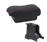 Car Armrest Box Central Storage Box Accessories Interior Details For Suzuki For Alto CFCPKOYOZD(A1 red line No USB)