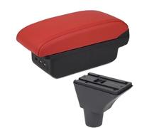 Car Armrest Box Central Storage Box Retrofit Parts Car Armrest Accessories Install For Opel For Meriva GNITRIMS(B4 3USB)