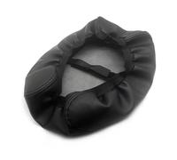Car Armrest Box Cover Microfiber Leather Center Console Armrest Cushion For Jeep For Grand For Cherokee 2011-2019(Black elastic band)