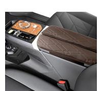 Car Armrest Box Cover Pad Center Console Armrest Pad Auto Parts For IX I20 EV 2022 2023 2024 2025(Dark brown)