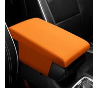 Car Armrest Box Cover Pad For X1 F48 2016 2017-2019, Center Console Mat Centre Protector Cushion Waterproof Comfortable Auto Interior Accessories, Gray
