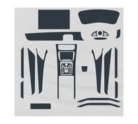 Car Armrest Box Fit For BYD Han EV DM car sticker center console instrument screen Transparent film(Style A For RHD)