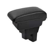 Car Armrest Box For Fit/For Jazz GE Central Armrest Storage Box Elbow Support For Drivers And Passengers(A-3USB-Black line)
