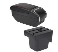 Car Armrest Box For Focus 2 Mk2 2005-2011 Rotatable Center Centre Console Storage With Ashtray Cup Holder USB