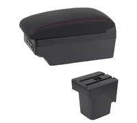 Car Armrest Box For Ford For Focus 2 Mk2 2005 2006 2007 2008 2009 2010 2011 Car Armrest Box Arm Rest Center Console Storage Dual Layer