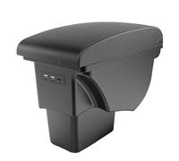 Car Armrest Box For Kia For Soul 2006 2007 2008 2009 2010 2011 2012 2013 2014 2015 2016 2017(B3White line leather)