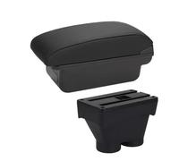 Car Armrest Box For Peugeot 208 2012-2018 Armrest Box Storage Car Accessories Parts Interior Details Auto Holder Ashtray Armrests(C2 Black line NO USB)