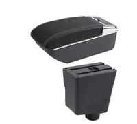 Car Armrest Box For Seat For Ibiza For III 6j 6L 2001 2002 2003 2004 2005 2006 2007 2008 Armrest Storage Box Dedicated Retrofit(B white line NO USB)