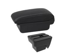 Car Armrest Box For SEAT For Ibiza Mk5 2017-2025 Armrest Box | Central Armrest Box Interior Special Car Modification Parts Storage Box USB(B3 White line 3 USB)