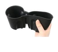 Car Armrest Box For Tesla For Model Y Juniper 2025 Center Console Organizer Storage Box Anti-slip Cup Mat Armrest Hidden(Cup Holder)