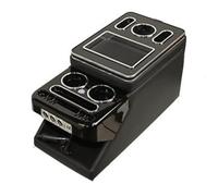 Car Armrest Box For Toyota For Estima/Previa Alpharvip Row Front Railing Box Set General Business Armrest Central Storage(Black light)