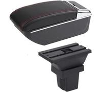 Car armrest box For Trax For Tracker 2015-2019 Armrest Box Car Storage Centre Console Accessories(B red line NO)