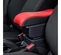 Car armrest box For Vw For Bora For Golf 4 Car Console Organizer Tray Storage Box Decoration Double Layer Armrest Box