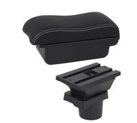 Car Armrest Box For VW UP For Skoda For Citigo For Seat For Mii Armrest Box Car Armrest Console Storage Box Dedicated Retrofit Car Accessories Car Center Console(B white line 3USB)