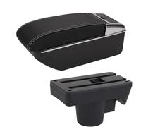 Car Armrest Box Interior Details Refitting Storage Box Accessories For Opel For Astra H 2008-2011 KLAUER(D3 Black white NoUSB)