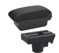 Car Armrest Box Interior Details Storage Box Refitting Accessories For Opel For Astra H 2008-2011 WEFOLCC(C1 Black red NO USB)