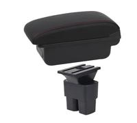Car Armrest Box Interior Storage Box For Nissan NV200(B1 Red Line)