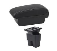 Car Armrest Box Interior Storage Box For Nissan NV200(B1 White Line)