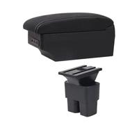 Car Armrest Box Interior Storage Box For Nissan NV200(E1 White Line)