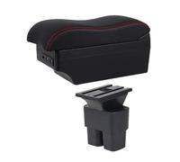 Car Armrest Box Interior Storage Box For Nissan NV200(E2 Red Line)