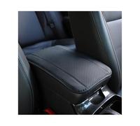 Car Armrest Box Pad Cover Fiber Leather For Mazda 2 3 6 For Atenza For Axela For Demio CX-5 CX5 CX-3 CX7 CX-9(Black)