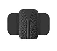 Car Armrest Box Pad For VW For Polo For Golf R For R-Line For Tiguan | Protective and Decorative Functionality Compact and Lightweight Design(Black)
