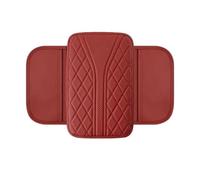 Car Armrest Box Pad For VW For Polo For Golf R For R-Line For Tiguan | Protective and Decorative Functionality Compact and Lightweight Design(Rosso)