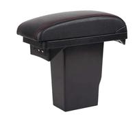 Car Armrest Box Parts Storage Accessories Interior For Citroen C3-XR 2017 2018 2019(A1 black Red line)
