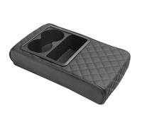Car Armrest Box Protective Pad - Soft Microfiber Cushion, Center Console Mat, Vehicle Elbow Support | Drink Cup, Drink Stand, Side Pocket, Tissue Container, Scratch-Resistant, Interior Decoration