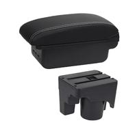 Car Armrest Box Retrofit Interior Accessories For VW For Golf 6 For Golf 5 Mk6 MK5 For Jetta 5 For Sagitar 2007-2012 DYDGUTUFB(B3 Black white 3USB)