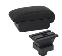 Car Armrest Box Retrofit Parts Storage Box Interior Accessories For Citroen C4 Hatchback WEFOLCC(B2 black line 3USB)