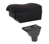 Car Armrest Box Storage Box Armrest Box Interior Modification Storage Box Supplies Interior Details, For Civic EP3(E2 Red Line)