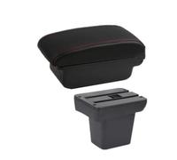 Car Armrest Box Storage Box For Land Rover For Frelender 2 Car Arm Rest Box(A1 red line No USB)