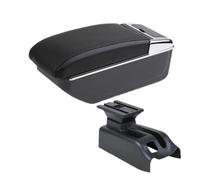 Car Armrest Box Storage Box For VW For Bora For Golf 4 Car Arm Rest Box(B2 black line NO USB)
