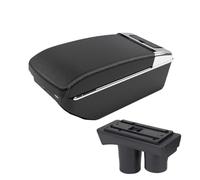 Car Armrest Box Storage Box Interior Accessories With Usb For Citroen For C-Elysee Console Storage Box(A3 Black white 7 USB)