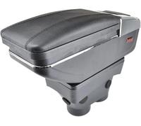 Car Armrest Car Armrest Box for Peugeot 208 2013 2-2018 Storage Rest Rotatable Centre Console(Black Thread)