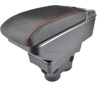 Car Armrest Car Armrest Box for Peugeot 208 2013-2018 Storage Rest Dual Layer Centre Console