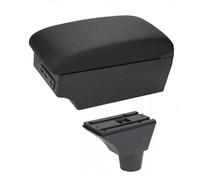 Car Armrest Central Content Storage Box With Cup Holder Interface For Honda For Civic Ep3 2001 2002 2003 2004 2005-2023(C-Black black line)