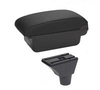 Car Armrest Central Content Storage Box With Cup Holder Interface For Honda For Civic Ep3 2001 2002 2003 2004 2005-2023(A-Black black line)