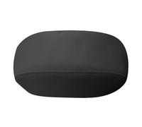 Car Armrest Cover Cap PU Leather Center Console Covers Pad For Toyota For Highlander 2008-2013 Accessories Armrest Lids(Black)